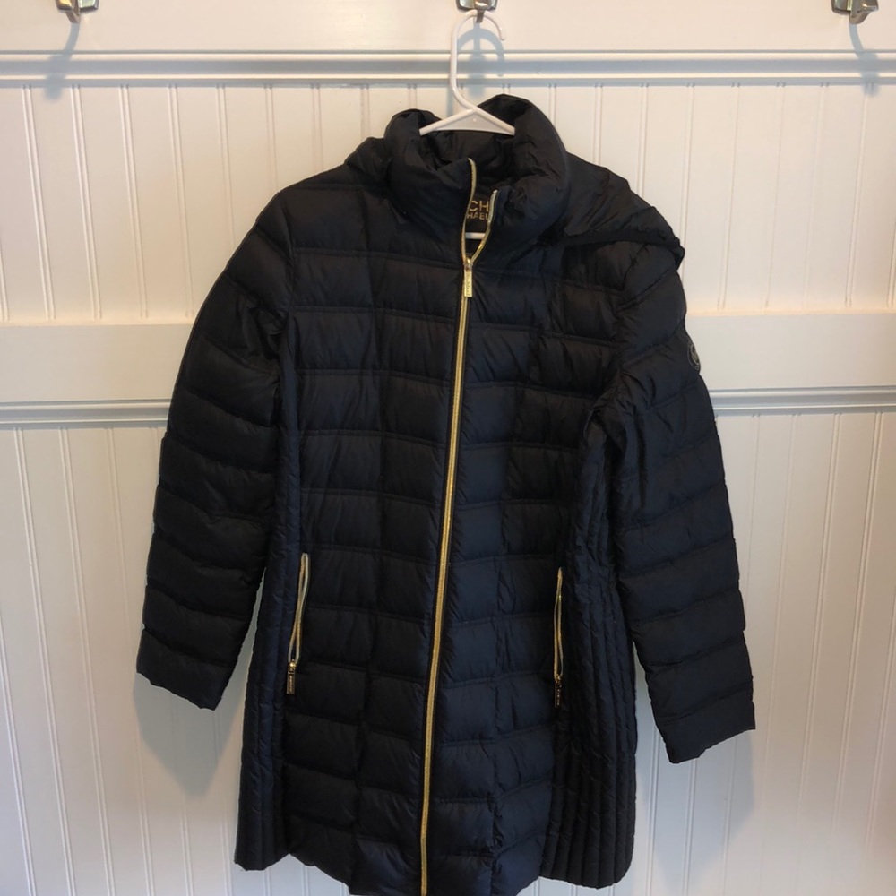 Michael Kors Long Down Parka Jacket